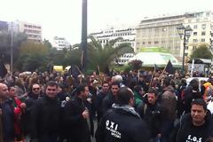 Πορεία διαμαρτυρίας στο Σύνταγμα για τα μεταλλεία χρυσού της Χαλκιδικής