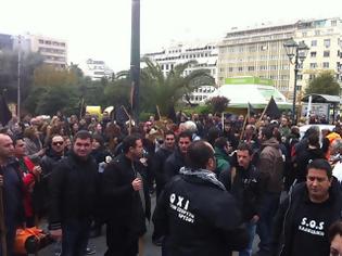 Φωτογραφία για Πορεία διαμαρτυρίας στο Σύνταγμα για τα μεταλλεία χρυσού της Χαλκιδικής