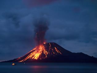 Φωτογραφία για Η έκρηξη του ηφαιστείου!