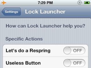 Φωτογραφία για Lock Launcher : Cydia tweak free new