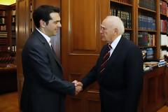 Συνάντηση Παπούλια-Τσίπρα