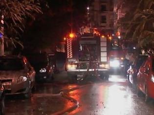 Φωτογραφία για Φωτιά σε δώμα οικοδομής στη Θεσσαλονίκη