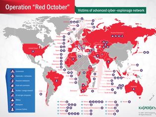 Φωτογραφία για Πρεσβείες και στην Ελλάδα στόχοι του ιού κυβερνοκατασκοπείας «Red October»