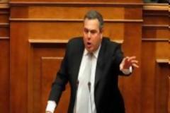 Απίστευτη καταγγελία του Π.Καμμένου στη Βουλή!