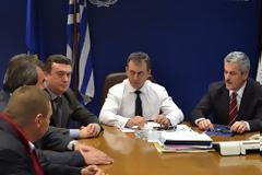 Συνάντηση των Ομοσπονδιών Σωμάτων Ασφαλείας με τον Γ. Βρούτση για τον νέο τρόπο υπολογισμού του Εφάπαξ