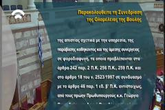 Τί έγινε ρε παιδιά εκεί στην Βουλή;