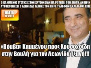 Φωτογραφία για «Βόμβα» Καμμένου προς Χρυσοχοΐδη στην Βουλή για τον Λεωνίδα Τζανή! [Video]