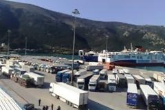 Ηγουμενίτσα: Προσέκρουσε πλοίο στο λιμάνι