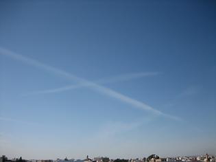 Φωτογραφία για Έπνιξαν και την Κύπρο οι χημικοί αεροψεκασμοί (chemtrails) Λεμεσός 16-1-2013