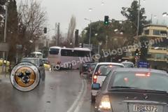 Πολλά προβλήματα από τη κακοκαιρία και απεργίες στους δρόμους της Αθήνας
