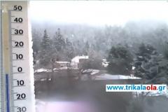 Πανικός στα ορεινά των Τρικάλων με την χιονοθύελλα εξπρές