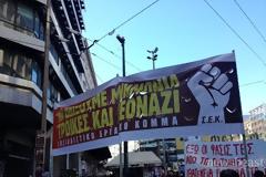 Σε εξέλιξη το αντιρατσιστικό συλλαλητήριο