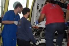 Έπεσε με το αυτοκίνητό του σε απορριμματοφόρο