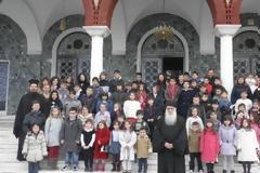 2598 - Στον Αγ. Αχίλλιο της Λάρισας ο Αγιορείτης μοναχός π. Μωυσής