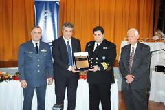 Τιμητική Διάκριση της ΠΑ από την Ένωση Εφοπλιστών Κρουαζιερόπλοιων και Φορέων Ναυτιλίας
