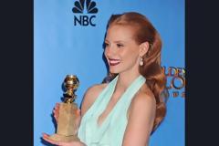 Βήμα- βήμα: Το μακιγιάζ της Jessica Chastain στις Χρυσές Σφαίρες (video)