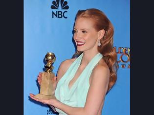 Φωτογραφία για Βήμα- βήμα: Το μακιγιάζ της Jessica Chastain στις Χρυσές Σφαίρες (video)