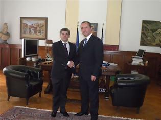 Φωτογραφία για Συνάντηση ΥΜΑΘ  κ. Θ. Καράογλου με τον υφυπουργό παιδείας κ. Θ. Παπαθεοδώρου