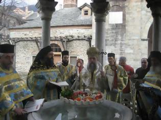 Φωτογραφία για 2611 - Η εορτή των Θεοφανείων στα μοναστήρια Ιβήρων και Ξενοφώντος (φωτογραφίες)