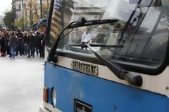 Πάτρα: Έγιναν μούσκεμα μέσα στο λεωφορείο -Το όχημα 