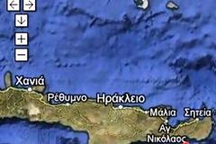 Σεισμός 3,6 Ρίχτερ νοτιοανατολικά της Ιεράπετρας