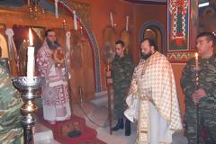 ΚΕΜΧ - Θεία λειτουργία για τους οπλίτες της 2013 Α ΕΣΣΟ