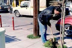 Εθελοντές καθάρισαν νησίδες δενδροστοιχιών στη Θεσσαλονίκη