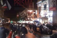 Συλλαλητήριο αντιεξουσιαστών στο Ηράκλειο