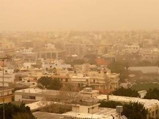 Φωτογραφία για Αφρικανική σκόνη πάνω από το Ηράκλειο Κρήτης