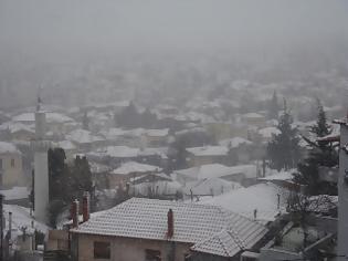 Φωτογραφία για Πυκνή χιονόπτωση στην Ξάνθη – Προβλήματα και κατολισθήσεις στα ορεινά