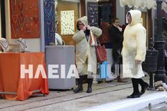 Με κακοκαιρία στο Κατάκολο 5.000 τουρίστες