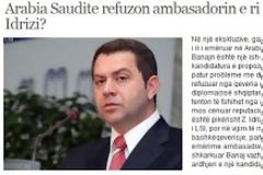 Ξεφτιλίστηκε το κόμμα των αλβανοτσάμηδων