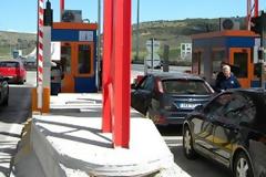 Ένταση στα διόδια του Αιγινίου