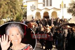 ΕΙΡΗΝΗ ΚΟΥΜΑΡΙΑΝΟΥ Σε κλίμα βαθιάς συγκίνησης η κηδεία της ηθοποιού