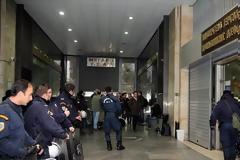 ΕΝΤΑΣΗ ΣΤΟ ΥΠΟΥΡΓΕΙΟ ΕΡΓΑΣΙΑΣ (VIDEO)