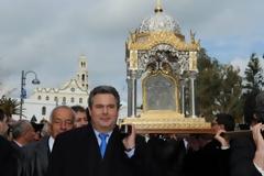 Στην Τήνο ο Καμμένος για την επέτειο εύρεσης της εικόνας της Παναγίας