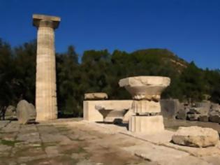 Φωτογραφία για Εντυπωσιακή αναστήλωση στο ναό του Διός στην αρχαία Ολυμπία