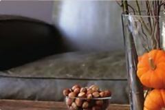 Χειμερινή διακόσμηση με χειμερινά υλικά
