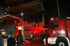 Φωτιά σε κουζίνα ημιυπόγειου στη Ν. Ιωνία