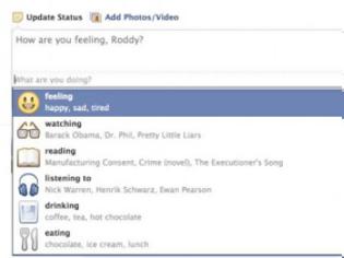 Φωτογραφία για To Facebook δοκιμάζει την ένταξη emoticons στο Status Update