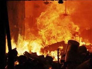 Φωτογραφία για Υπό έλεγχο τέθηκε η φωτιά στη καφετέρια στα Μελίσσια