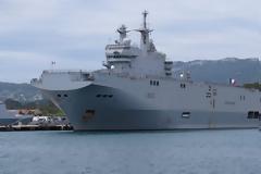 Τοποθέτηση τρόπιδας του πρώτου ρωσικού Mistral (ΒΙΝΤΕΟ)