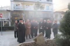 Αποχώρηση του Δημάρχου Τρικκαίων που εξοργίστηκε σε εκδήλωση μνήμης στα Τρίκαλα