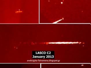 Φωτογραφία για Τα UFO κοντά στον Ήλιο, Lasco C2 - Γενάρη 2013