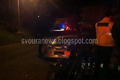 Καστοριά: Σφοδρή σύγκρουση χθες τα ξημερώματα στη περιοχή ΛΥΒ - ΙΧ έπεσε πάνω σε σταθμευμένα οχήματα