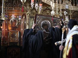 Φωτογραφία για 2651 - Φωτογραφίες από την αγρυπνία στην Ιερά Μονή Βατοπαιδίου για την Παναγία την Παραμυθία