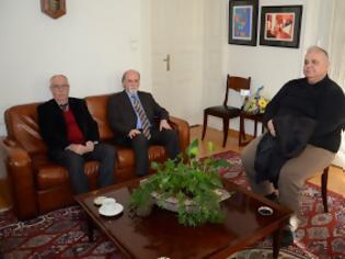 Φωτογραφία για Πάτρα: Συναντήθηκαν Δήμαρχος, Πρύτανης και πρόεδρος του AΤΕΙ για το σχέδιο Αθηνά