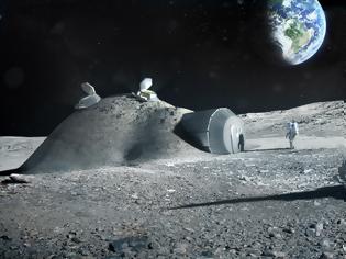 Φωτογραφία για Οι μελλοντικές βάσεις στη Σελήνη