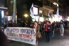 Δυναμικό το συλλαλητήριο του ΠΑΜΕ στο Ηράκλειο