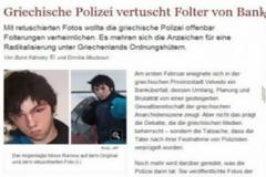 H “Die Welt”... κράζει την ελληνική αστυνομία: 